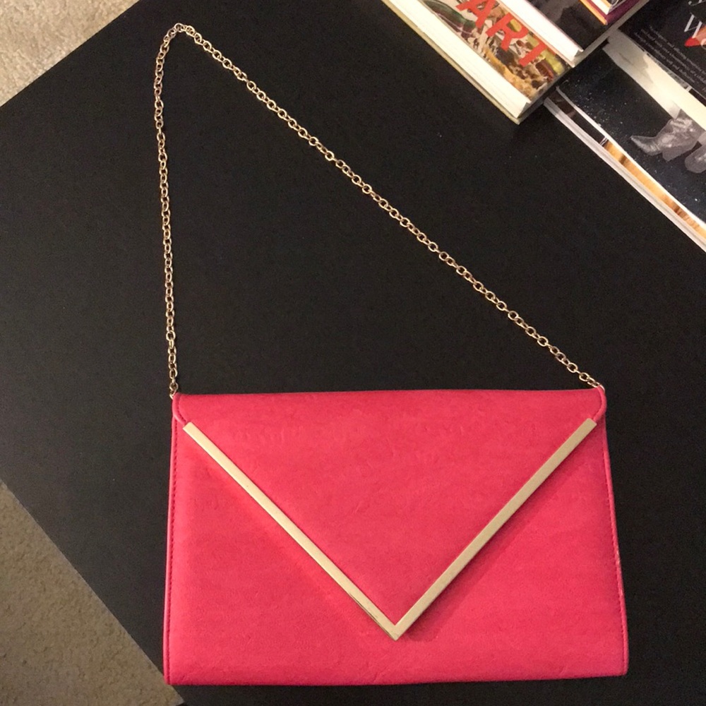 Aldo Pink Clutch